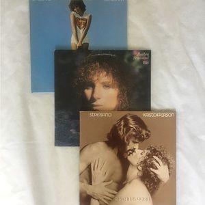 Set of 3 Barbra Streisand Vinyl LP Albums